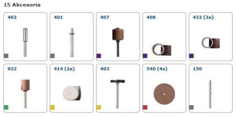 DREMEL SZLIFIERKA WIELOFUNKCYJNA MULTI 3000 + 15szt. OSPRZĘTU SPEEDCLIC DREMEL