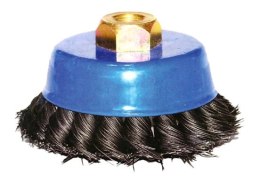 SZCZOTKA DRUCIANA DOCZOŁOWA Z GWINTEM DRUT SKRĘCANY SRR-DOS70 DREL/CONDOR