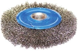 SZCZOTKA DRUCIANA TARCZOWA Z OTWOREM SR-O200 DREL/CONDOR