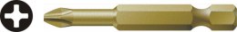 WERA KOŃCÓWKA krzyżowa Phillips (PH) do montażu w drewnie, typ 851/4 TH PH2 x 50mm WERA