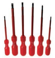 WKRĘTAKI ELEKTROTECHNICZNE 1000V KOMPLET 6szt. DREL/CONDOR