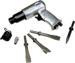 ABAC MŁOTEK PNEUMATYCZNY+ KOMPLET PRZECINAKÓW ABAC