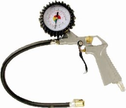 ABAC PISTOLET DO POMPOWANIA Z MANOMETREM ABAC