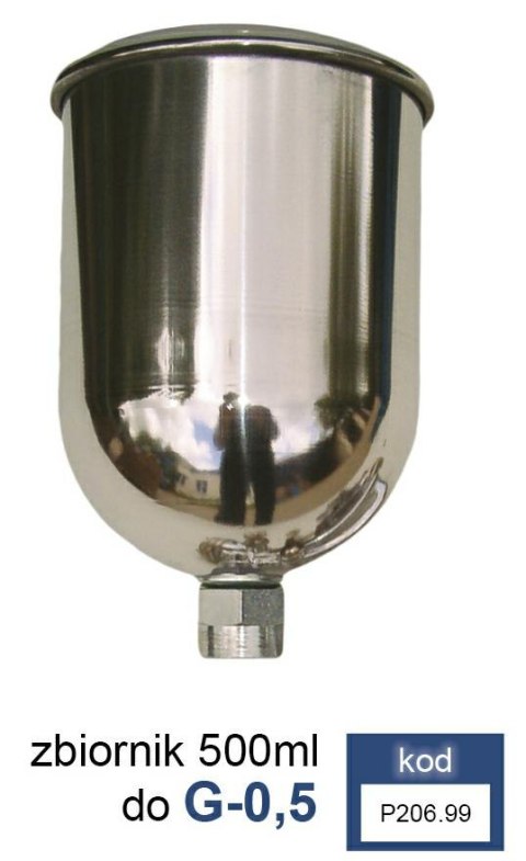 ADLER ZBIORNIK DO PISTOLETU G-0,5L HP ADLER
