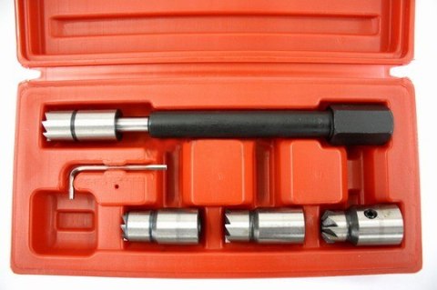 ASTA FREZY DO REGENERACJI GNIAZD WTRYSKIWACZY ZESTAW 5 części ASTA