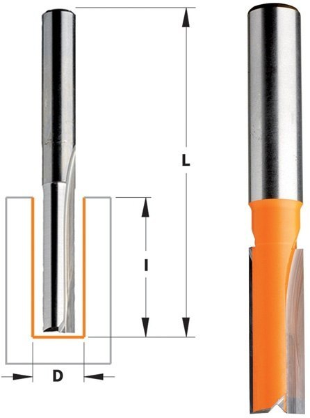 CMT FREZ PROSTY DŁUGI HM D=10 I=31,7 L=60 S=8 CMT