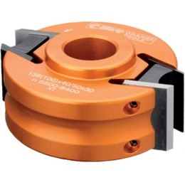 CMT GŁOWICA FREZUJĄCA PROSTA Z OGRANICZNIKAMI D=100 I=40-50 F=30 RPM=5500 - 8400 CMT