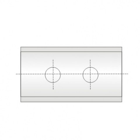 CMT PŁYTKA HM 49,5x12,0x1,5mm MG06 a=26 CMT