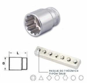JONNESWAY NASADKA SUPER TECH 1/4" 4mm JONNESWAY