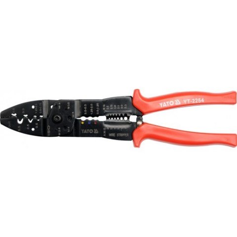 YATO SZCZYPCE DO ZACISKANIA KONEKTORÓW 0.5-5.5 mm2 2254 YATO