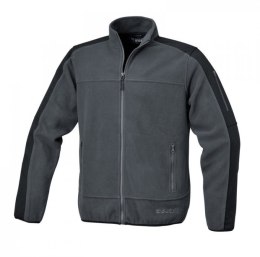 BETA KURTKA POLAROWA SZARA ZE WSTAWKAMI Z POLIESTRU 280 GRAM SZARA 7622G - ROZMIAR XXL BETA