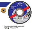 INCOFLEX TARCZA DO METALU 125 x 3,2mm WYGIĘTA INCOFLEX
