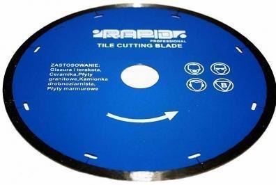 MAR-POL TARCZA DIAMENTOWA 125x1,2x22,2 GŁADKA RAPID MAR-POL