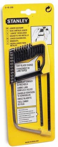 STANLEY PIŁA METAL JUNIOR 215mm REWOLWER + 2 BRZESZCZOTY 3-15-905 STANLEY