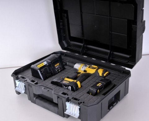 STANLEY SKRZYNIA ORGANIZER TSTAK I Z PIANKĄ UCHWYT DŁUGI STANLEY