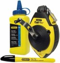 STANLEY SZNUR TRASERSKI FatMax® + KREDA + MARKER STANLEY