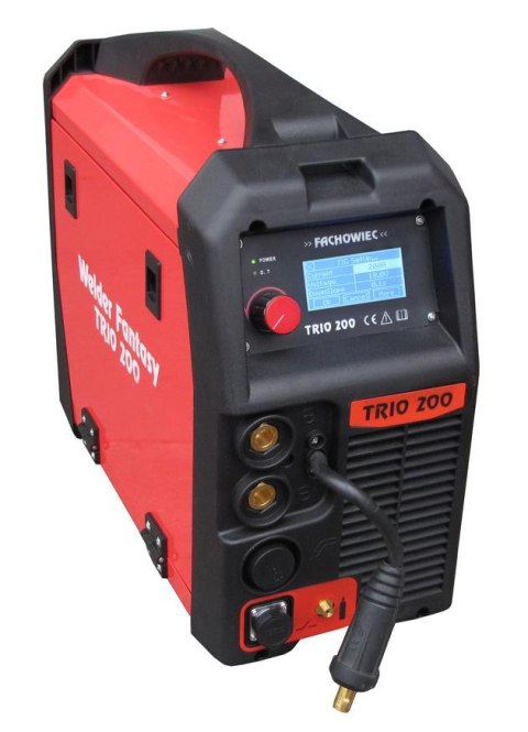 WELDER FANTASY PÓŁAUTOMAT SPAWALNICZY TRIO-200A MIG / TIG / MMA ZENON ŚWIĘTEK FACHOWIEC - FIRMA HANDLOWA WIELOBRAN