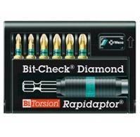 WERA BITY DIAMENTOWE + UCHWYT RAPIDATOR 8755-6 BDC BITY PZ WERA