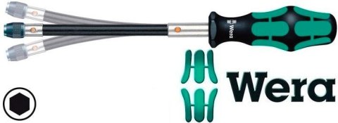WERA RĘKOJEŚĆ DO BITÓW 1/4" x 177 mm Z GIĘTKIM TRZPIENIEM WERA