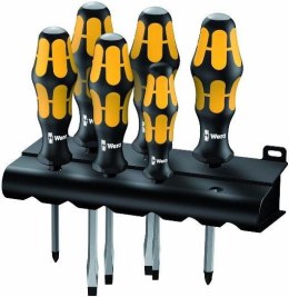 WERA ZESTAW WKRĘTAKÓW 6szt. 932/6 KRAFTFORM PLUS WIESZAK WERA