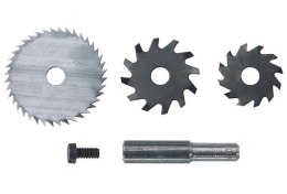 WOLFCRAFT ZESTAW FREZARSKI 3263/64/70 + TRZPIEŃ 8mm WOLFCRAFT