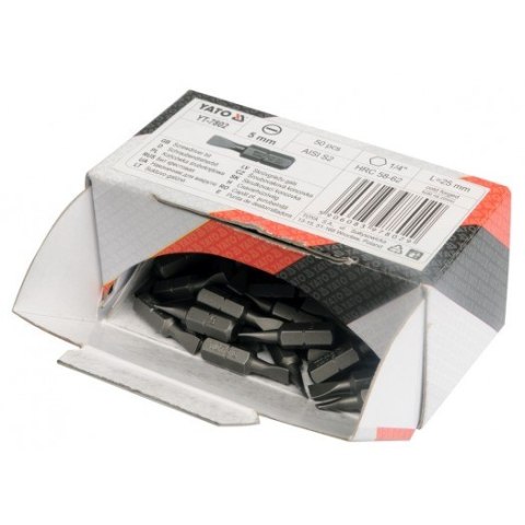 YATO KOŃCÓWKA UDAROWA 8x30mm TORX T55mm /20szt. 7906 YATO