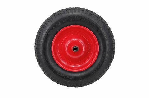 AWTOOLS KOŁO DO TACZKI PNEUMATYCZNE 400 FELGA METAL, ŁOŻYSKO+OŚ, 2 WARSTWY, 2 ATM AWTOOLS