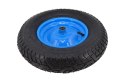 AWTOOLS KOŁO DO TACZKI PNEUMATYCZNE 400, FELGA METAL, ŁOŻYSKO+OŚ, 6 WARSTW, 3,4 ATM AWTOOLS
