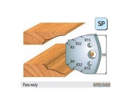 CMT NOŻE PROFILOWE HSS 50x4mm CMT