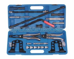 QUATROS KOMPLET DO DEMONTAŻU ZAWORÓW 23szt. QUATROS