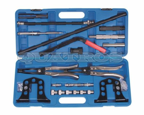 QUATROS KOMPLET DO DEMONTAŻU ZAWORÓW 23szt. QUATROS