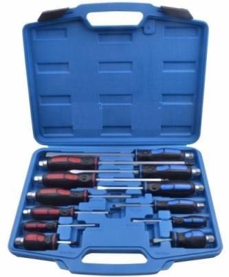 QUATROS KOMPLET WKRĘTAKÓW DO POBIJANIA 12szt. QUATROS