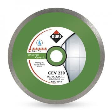 RUBI TARCZA DIAMENTOWA DO CERAMIKI CEV 200 x 25,4mm SUPERPRO RUBI