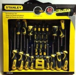 STANLEY WKRĘTAK KPL.42cz.+TORBA STANLEY