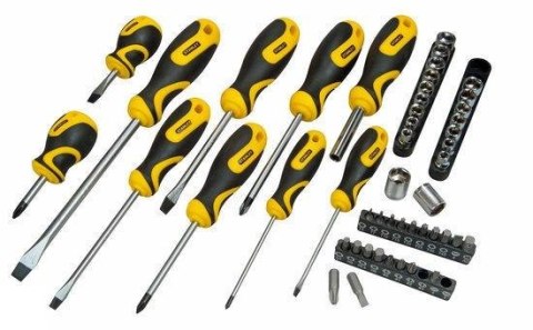 STANLEY WKRĘTAK KPL.48cz.+TORBA STANLEY