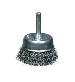 SZCZOTKA DOCZOŁOWA FALISTA Fi 60mm TRZPIEŃ SZCZOTPOL