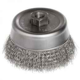 SZCZOTKA DOCZOŁOWA FALISTA Fi 80mm GWINT M14 SZCZOTPOL