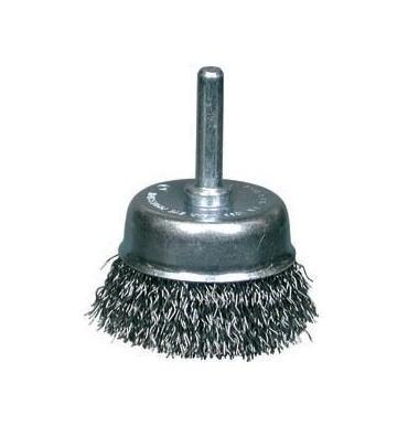 SZCZOTKA DOCZOŁOWA FALISTA Fi 80mm TRZPIEŃ SZCZOTPOL