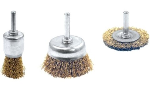 SZCZOTKA TRZPIENIOWA KOMPLET 3szt. DREL/CONDOR