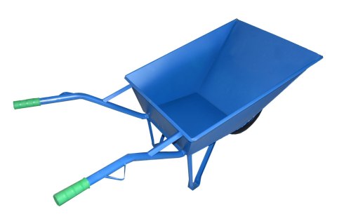 TACZKA BUDOWLANA 85L KOŁO PNEUMATYCZNE BALACHA 1,3mm SZARA OWCZAREK