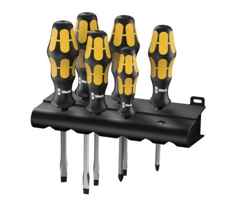 WERA ZESTAW WKRĘTAKÓW DO POBIJANIA 6 elem. 932 S/6 WERA