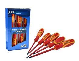 WKRĘTAKI ZESTAW 5 SZTUK DLA ELEKTRYKÓW EXTRA VDE XT110 JOBI EXTRA