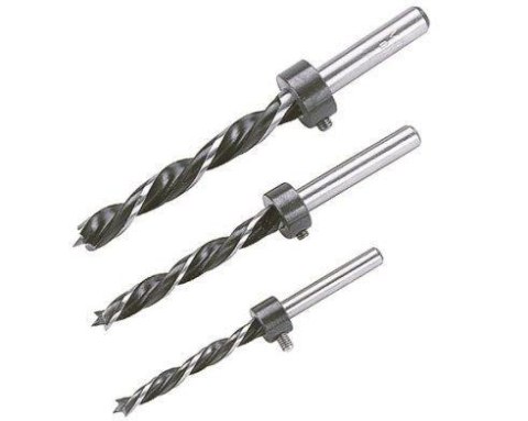 WOLFCRAFT ZESTAW WIERTEŁ DO POŁĄCZEŃ KOŁKOWYCH 6,8,10mm + OGRANICZNIKI WOLFCRAFT