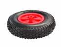 AWTOOLS KOŁO DO TACZKI OGRODOWEJ PNEUMATYCZNE 300mm PLASTIKOWA FELGA OPONA 2-PŁÓCIENNA CZERWONE AWTOOLS