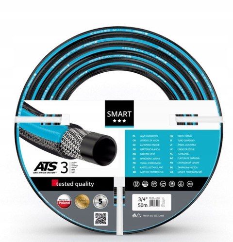 CELLFAST WĄŻ OGRODOWY SMART ATS 3/4" 25mb . CELLFAST