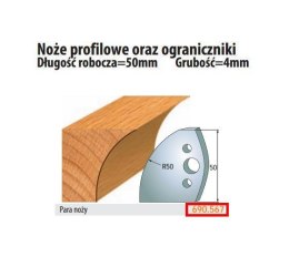 CMT NOŻE PROFILOWE HSS 50 x 4mm 690.567 CMT