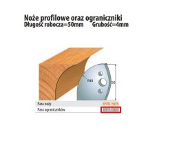 CMT OGRANICZNIKI NOŻY PROFILOWYCH 50mm 691.565 CMT