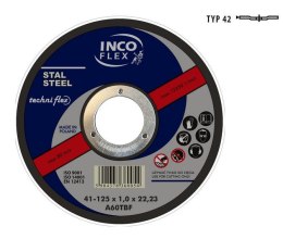 INCOFLEX TARCZA DO METALU 180 x 3,2mm WYGIĘTA INCOFLEX