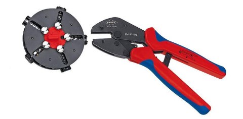 KNIPEX SZCZYPCE ZAGNIATAJĄCE 0,5-10mm2 KNIPEX