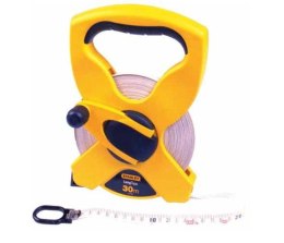 STANLEY TAŚMA MIERNICZA Z WŁÓKNA SZKLANEGO 30m x12,7mm STANLEY